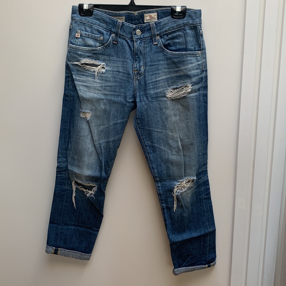 Mid rise blue AG jeans